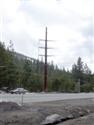 Sprint atop a utility pole near Squaw Valley